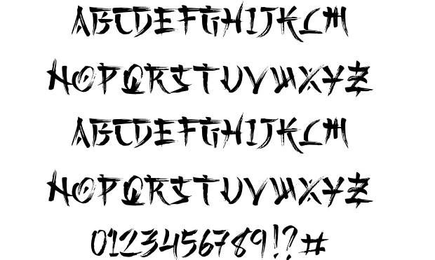 Tải Font SVN Kashima Brush DZ